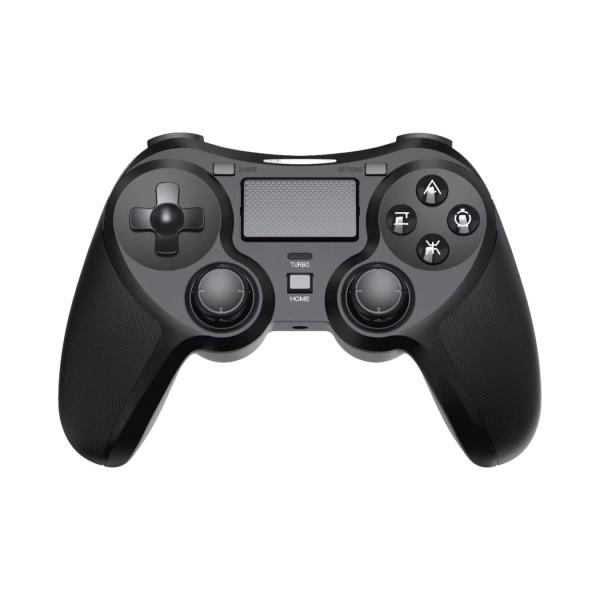 『中古即納』{ACC}{PS4} PS4用無線コントローラー4 ブラック アローン(ALG-P4WCK4)(20250731)