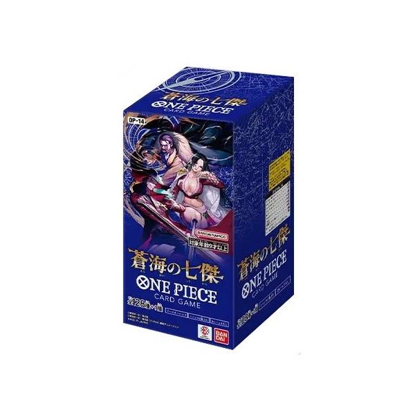 『新品』{TCG} (BOX)(再販) 4周年四皇TGCパック付(2P) ONE PIECE カードゲーム ブースターパック 蒼海の七傑【OP-14】 バンダイ(24パック)(20260809)