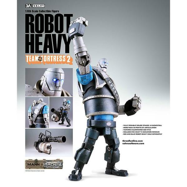 『新品即納』{FIG} チームフォートレス2 ロボットヘヴィ ブルー スリーエー(20140531)