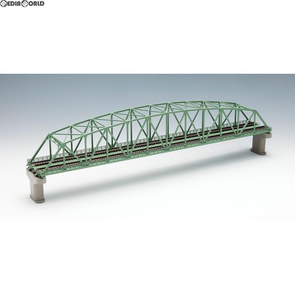 TOMIX 3222 複線曲弦大トラス鉄橋(F)(緑)(複線PC橋脚・2本）3個 新品』『お取り寄せ』{RWM} 3222 複線曲弦大トラス鉄橋(F)(緑)(複線PC