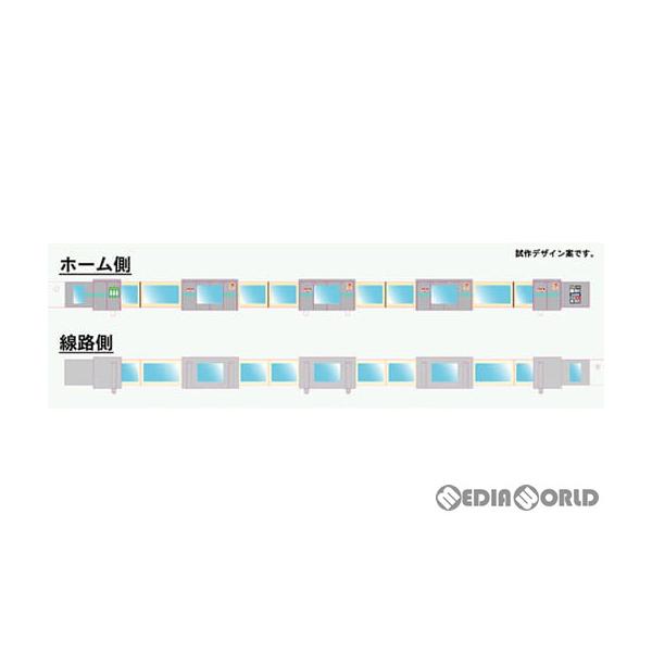 『新品』『お取り寄せ』{RWM} 2583 着色済み ホームドア 水色 小窓あり 20m級4ドア車用 6本組 着色済みストラクチャーキット Nゲージ GREENMAX