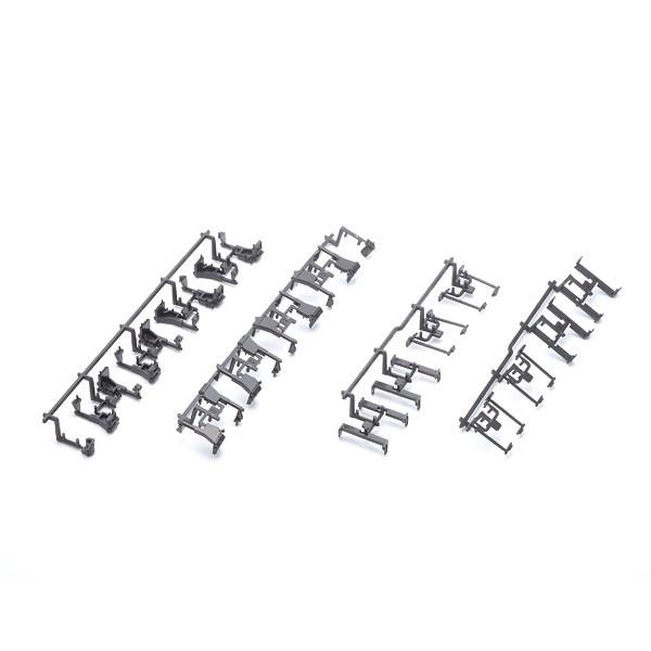 『新品』『お取り寄せ』{RWM} PZ6296 床下部品(TNカプラー空気配管付用・黒色) 各2個入 Nゲージ 鉄道模型 TOMIX(トミックス)(20221201)