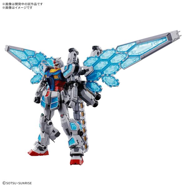 『新品即納』{PTM} (再販) 1/144 RX-78F00/E ガンダム(EX-001 グラスフェザー装備) GUNDAM NEXT FUTURE PAVILION プラモデル(5068555) BSP(20250830)