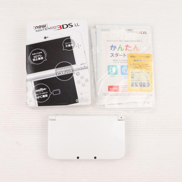 任天堂 『中古即納』{3DS} (本体) Newニンテンドー3DS LL パール