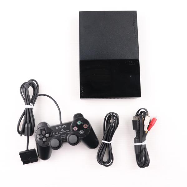 PlayStation - (本体)プレイステーション2 PlayStation2 チャコール・ブラック(SCPH-90000CB) ソニー・コンピュータエンタテインメント プレイステーション2 SCPH-90000CB （チャコール・ブラック