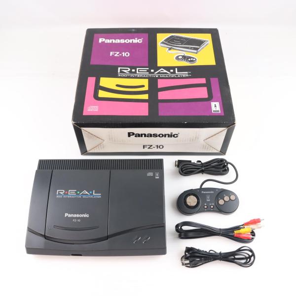 【動作確認済】Panasonic FZ-10 REAL 本体 +カセット2本 中古即納』{3DO} (本体) 3DOリアルトップ パナソニック(FZ-10