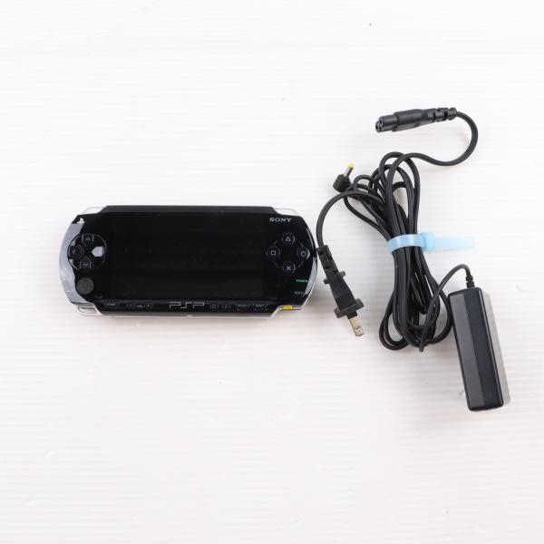 『中古即納』{PSP} (本体) PlayStation Portable(プレイステーション・ポータブル) ブラック SCE(PSP-1000)(20041212)