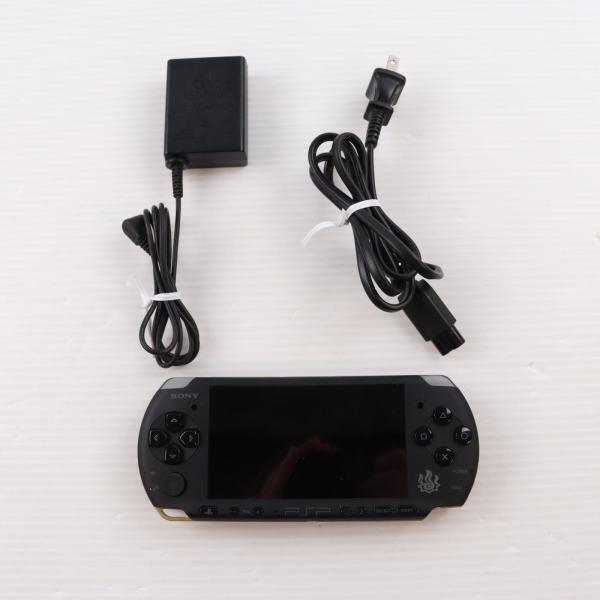 『中古即納』{PSP} (本体) PlayStation Portable PSP モンスターハンターポータブル3rdハンターズモデル SCE(PSP-3000MHB)(20101201)