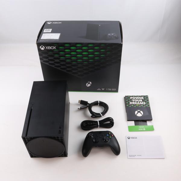 『中古即納』{XboxX/S} (本体) Xbox Series X 1TB 日本マイクロソフト(RRT-00015)(20201110)