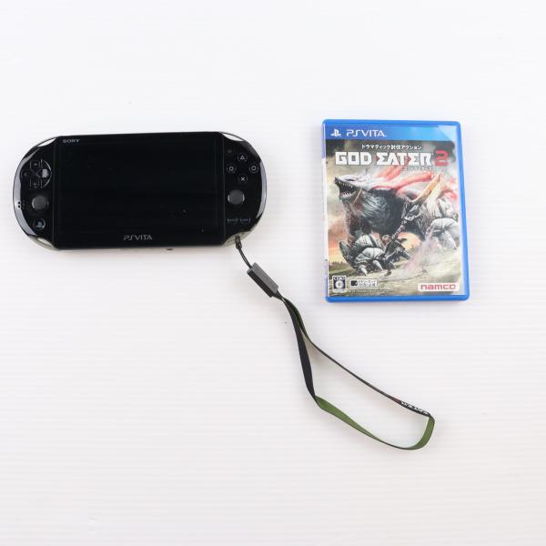 『中古即納』{PSVita} (本体) PlayStation Vita × GOD EATER 2 Fenrir Edition SCE(PCHJ-10010)(20131114)