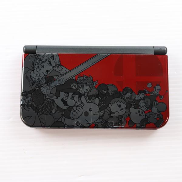 『中古即納』{3DS} (本体) Newニンテンドー3DS LL 大乱闘スマッシュブラザーズ エディション 任天堂(RED-S-RBAA)(20141108)