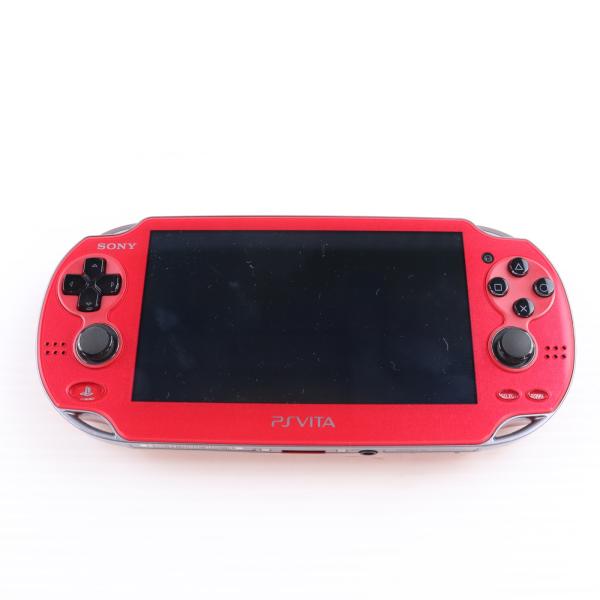 『中古即納』{PSVita} (本体) PlayStation Vita(プレイステーション ヴィータ) Wi-Fiモデル コズミック・レッド SCE(PCH-1000ZA03)(20121115)