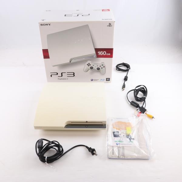『中古即納』{PS3} (本体) PlayStation 3(プレイステーション3) クラシック・ホワイト HDD160GB SCE(CECH-2500ALW)(20100729)