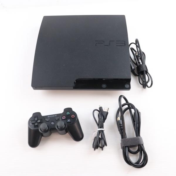 『中古即納』{PS3} (本体) PlayStation 3(プレイステーション3) チャコール・ブラック HDD320GB SCE(CECH-3000B)(20110620)