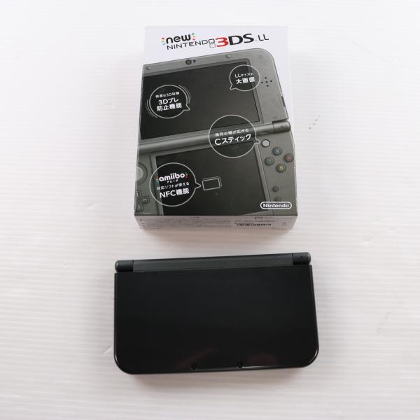 『中古即納』{3DS} (本体) Newニンテンドー3DS LL メタリックブラック 任天堂(RED-S-VAAA)(20141011)