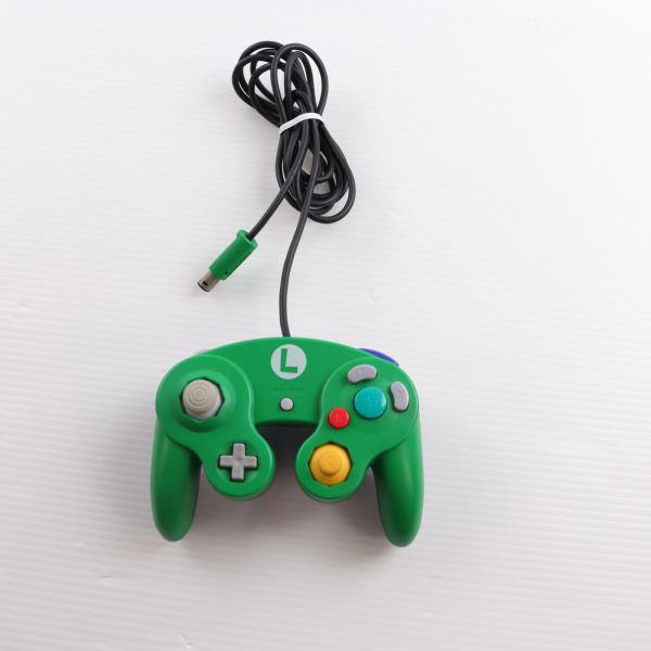 『中古即納』{ACC}{GC} クラブニンテンドー限定景品 ニンテンドーゲームキューブ オリジナルデザインコントローラ ルイージ 任天堂(DOL-A-CLMLB)(20040824)