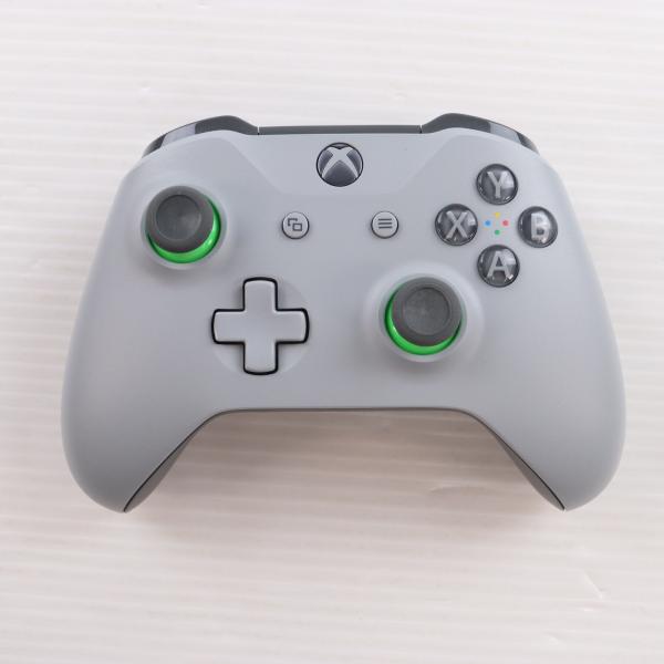『中古即納』{ACC}{XboxOne} Xbox ワイヤレス コントローラー(グレー/グリーン) 日本マイクロソフト(WL3-00062)(20170928)