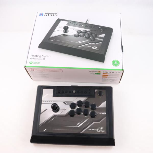 『中古即納』{ACC}{XboxX/S} Fighting Stick α for Xbox Series X|S マイクロソフトライセンス商品 HORI(AB11-001)(20210201)