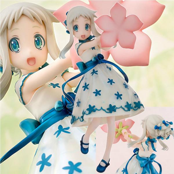 『中古即納』{FIG} おめかしチビめんま 劇場版 あの日見た花の名前を僕達はまだ知らない。 1/8 完成品 フィギュア アクアマリン(20160416)