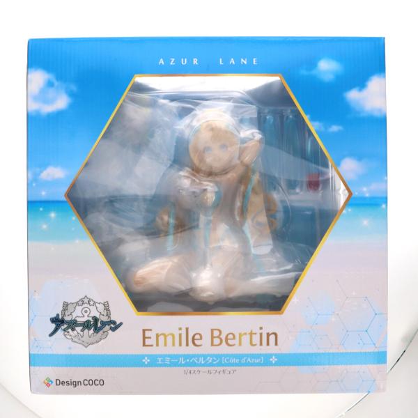 エミール・ベルタン　水着スキン　1/4　フィギュア　デザインココ　アズールレーン 中古即納』{FIG} エミール・ベルタン 水着スキン [コート・ダジュール