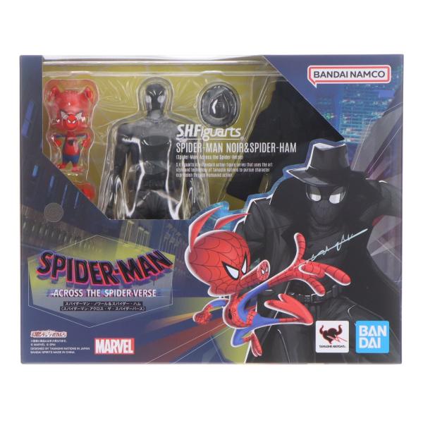 中古即納』{FIG} S.H.Figuarts スパイダーマン・ノワール＆スパイダー