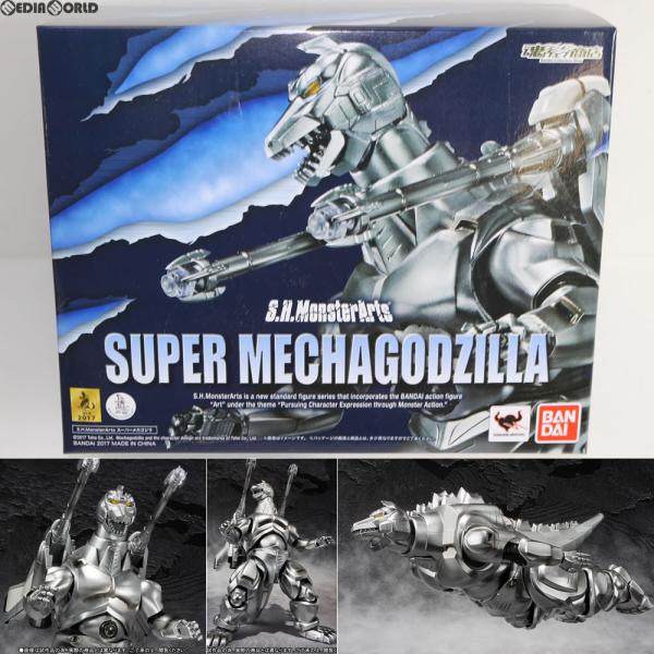 画像2未開封品付 モンスターアーツ　スーパーメカゴジラ 中古即納』{FIG} 魂ウェブ商店限定 S.H.MonsterArts(モンスターアーツ