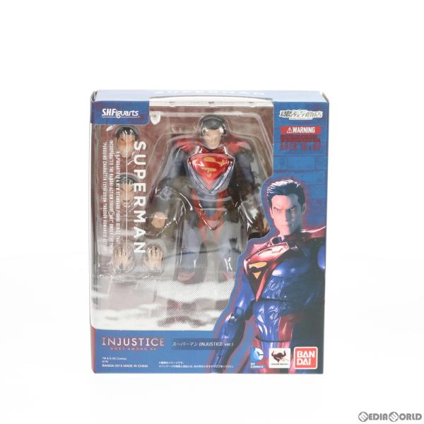 『中古即納』{FIG} 魂ウェブ商店限定 S.H.Figuarts スーパーマン(INJUSTICE ver.) インジャスティス:神々の激突 完成品 可動フィギュア バンダイ(20150715)