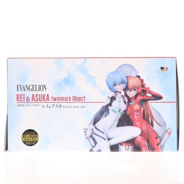 レイ&アスカ 〜twinmore Object〜 EVANGELION STORE限定カラー版 新世紀エヴァンゲリオン 完成品 フィギュア ユニオンクリエイティブ ユニオンクリエイティブ 『中古即納』{FIG} レイ&アスカ 〜twinmore