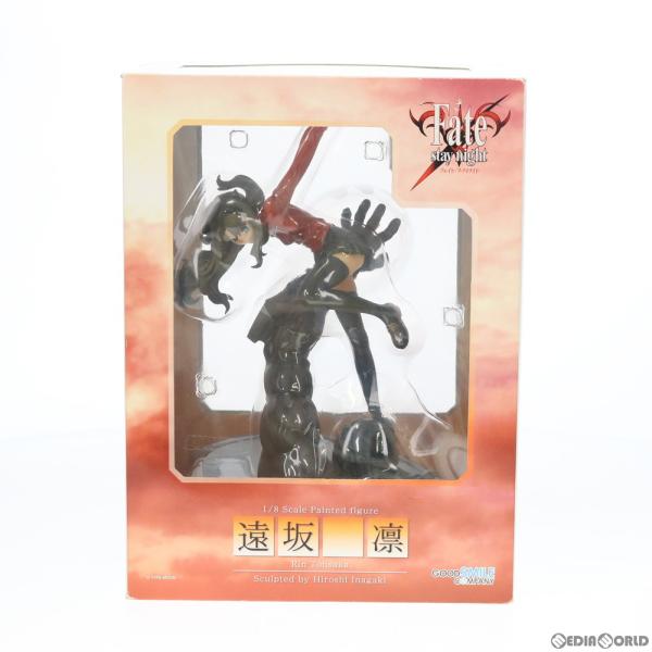 『中古即納』{FIG} 遠坂凛(とおさかりん) Fate/stay night(フェイト/ステイナイト) 1/8 完成品 フィギュア グッドスマイルカンパニー(20050226)