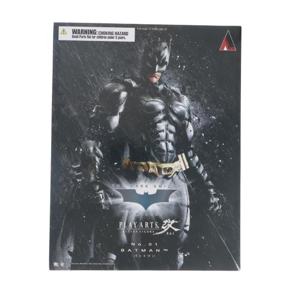 『中古即納』{FIG} PLAY ARTS改 バットマン THE DARK KNIGHT TRILOGY バットマン ダークナイト ライジング フィギュア スクウェア・エニックス(20130323)