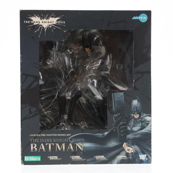 『中古即納』{FIG} ARTFX ダークナイト ライジング バットマン THE DARK KNIGHT RISES 1/6 完成品 フィギュア(SV68) コトブキヤ(20121028)