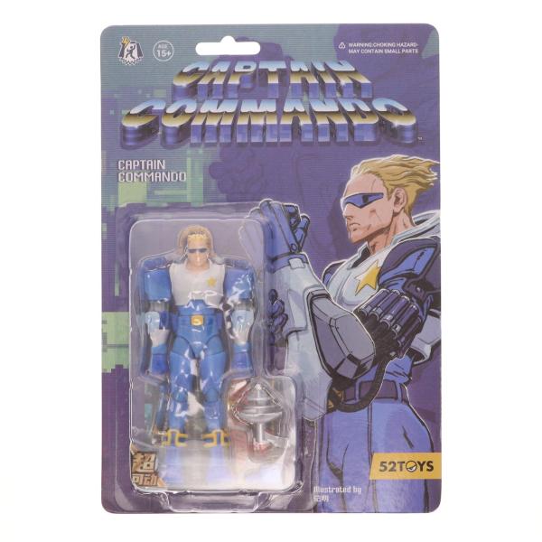 『中古即納』{FIG} マイルストン流通限定 3.75'シリーズ キャプテンコマンドー 完成品 アクションフィギュア 52TOYS/マイルストン(20231031)