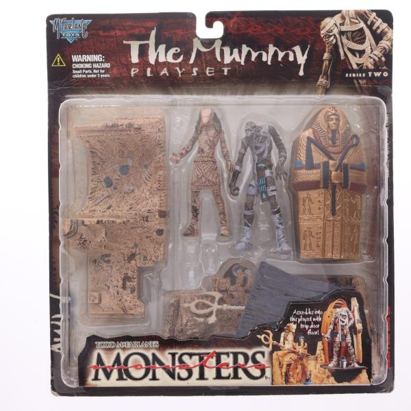 『中古即納』{FIG} マクファーレンズ モンスターズ シリーズ2 アクションフィギュア The Mummy Playset 可動フィギュア マクファーレン・トイズ(19991231)