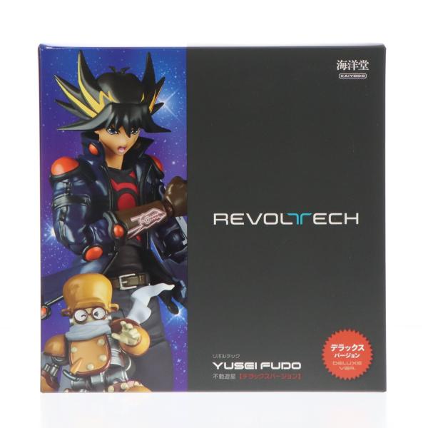 『中古即納』{FIG} 海洋堂直営店限定 リボルテック 不動遊星(DX版)(ふどうゆうせい) 遊☆戯☆王5D's 完成品 可動フィギュア(NR037) 海洋堂(20241011)