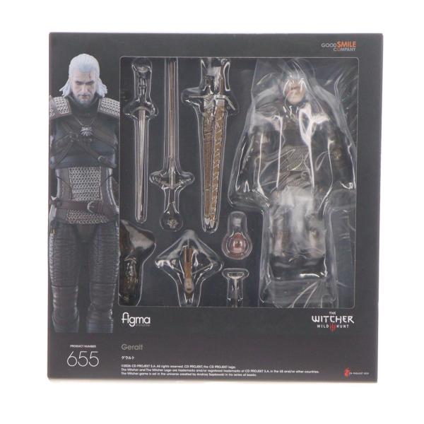 『中古即納』{FIG} figma 655 ゲラルト ウィッチャー3 ワイルドハント フィギュア グッスマ&amp;一部オンライン限定 グッドスマイルカンパニー(20230630)