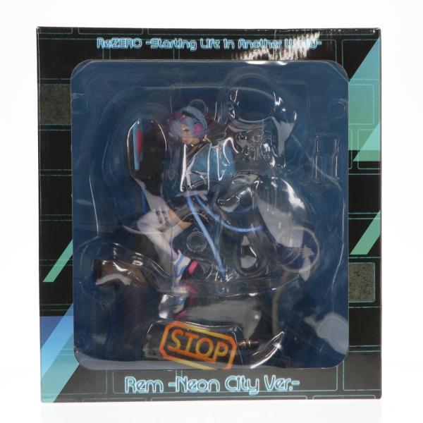 『中古即納』{FIG} SHIBUYA SCRAMBLE FIGURE レム -Neon City Ver.- Re:ゼロ 1/7 フィギュア Store＆Amazon限定 eStream/アルファサテライト(20220630)