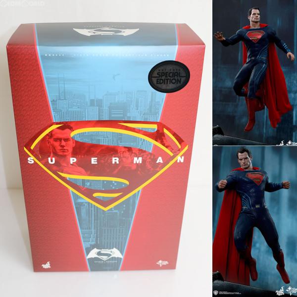 『中古即納』{FIG} ムービー・マスターピース スーパーマン バットマン vs スーパーマン ジャスティスの誕生 1/6スケールフィギュア ホットトイズ(20160701)
