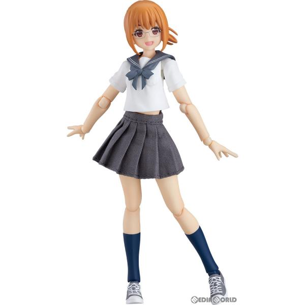 『中古即納』{FIG} GOODSMILE ONLINE SHOP限定特典付属 figma 497 セーラー服body(エミリ) figma styles(フィグマ スタイルズ) フィギュア(20220316)