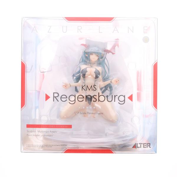 『中古即納』{FIG} あみあみ限定特典付属 レーゲンスブルク 闇龍と光の海岸Ver. アズールレーン 1/7 完成品 フィギュア アルター(20260821)