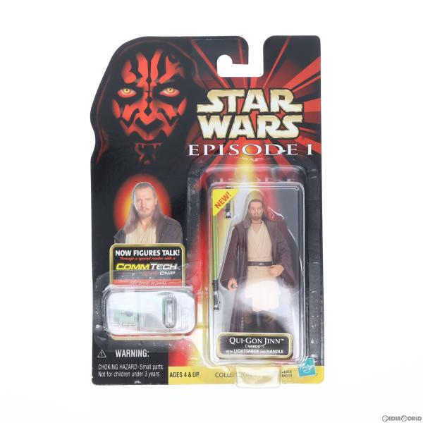 『中古即納』{FIG} スター・ウォーズ ベーシックフィギュア クワイ=ガン・ジン ナブーバージョン エピソード1 フィギュア ハズブロ/トミー(19991231)