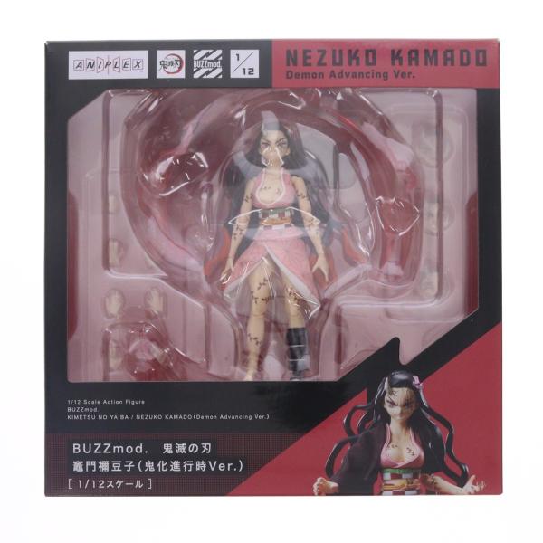 『中古即納』{FIG} ANIPLEX+限定 BUZZmod.(バズモッド) 竈門禰豆子 (鬼化進行時Ver.) 鬼滅の刃 1/12 アクションフィギュア アニプレックス(20230731)