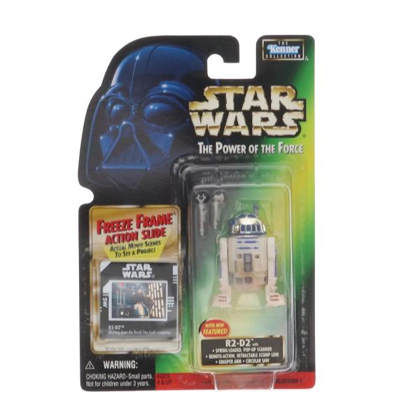 『中古即納』{FIG} フリーズ・フレーム ベーシックフィギュア R2-D2(1998 NEWバージョン) STAR WARS パワー・オブ・ザ・フォース ハズブロージャパン(19981231)