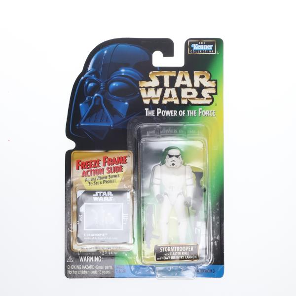 『中古即納』{FIG} フリーズ・フレーム ベーシックフィギュア ストームトルーパー STAR WARS パワー・オブ・ザ・フォース フィギュア ハズブロ(19991231)