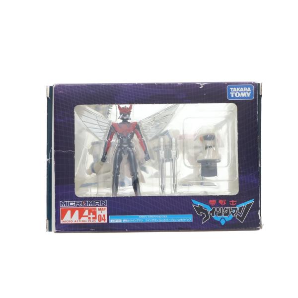 『中古即納』{FIG} ミクロマン ミクロアクションプラス MAP-04 ウイングマン(レッドVer.)withウイナア 夢戦士ウイングマン フィギュア タカラトミー(20080327)