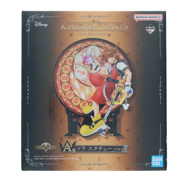 『中古即納』{FIG} A賞 ソラ スタチュー 一番くじ KINGDOM HEARTS -25th Anniversary- フィギュア プライズ バンダイスピリッツ(20260815)