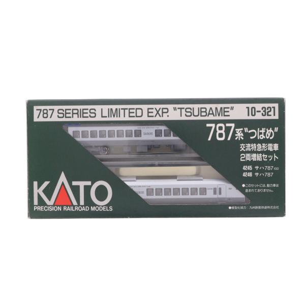 中古即納』{RWM} 10-321 787系 『つばめ』 交流特急形電車 2両増結
