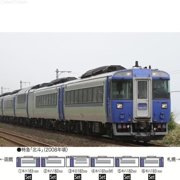 中古即納』{RWM} 98621 JR キハ183-500系特急ディーゼルカー(北斗・HET