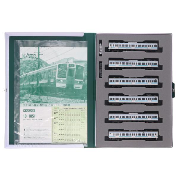 中古即納』{RWM} 10-1851 211系0番台 長野色 6両セット(動力付き) N