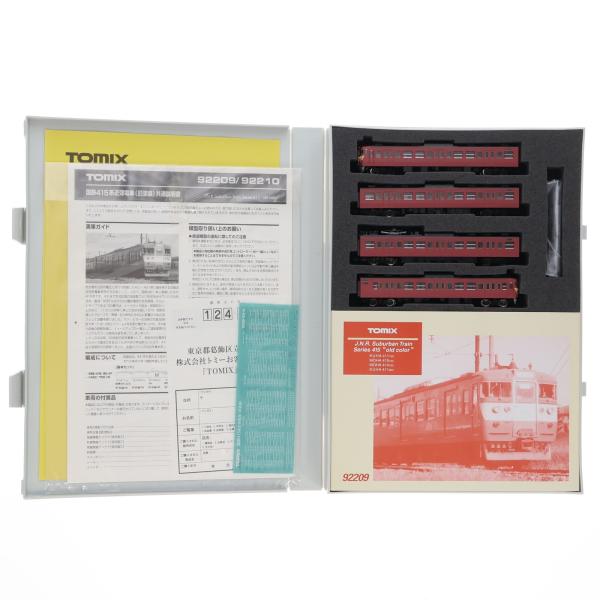 『中古即納』{RWM} 92209 国鉄 415系近郊電車(旧塗装)基本セット(4両)(動力付き) Nゲージ 鉄道模型 TOMIX(トミックス)(19991231)