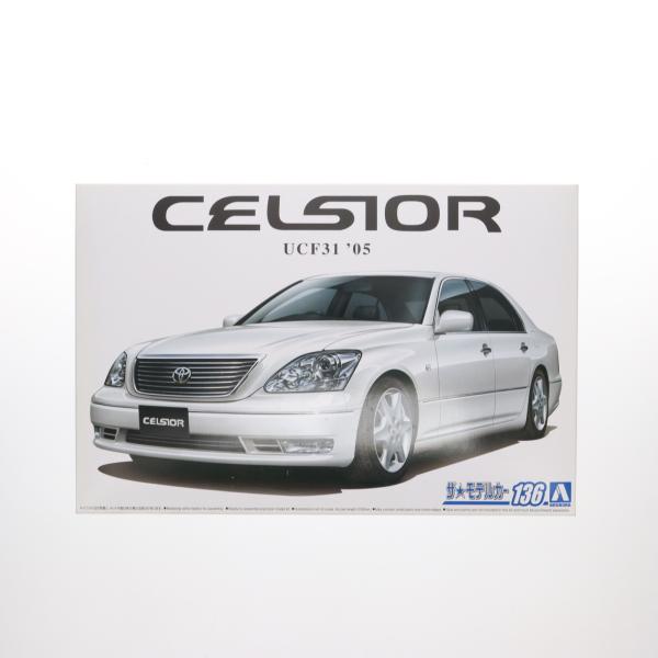 中古即納』{PTM} ザ・モデルカー No.136 1/24 トヨタ UCF31 セルシオ